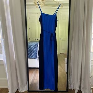 Maxi dress | size 2 | cobalt blue and dark navy